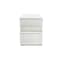 Martha Stewart Grady Set of 3 Clear Plastic Stackable Storage Boxes with White Engineered Wood Lids GS-BA1360-3W-CL-WH-MS - alternate 8